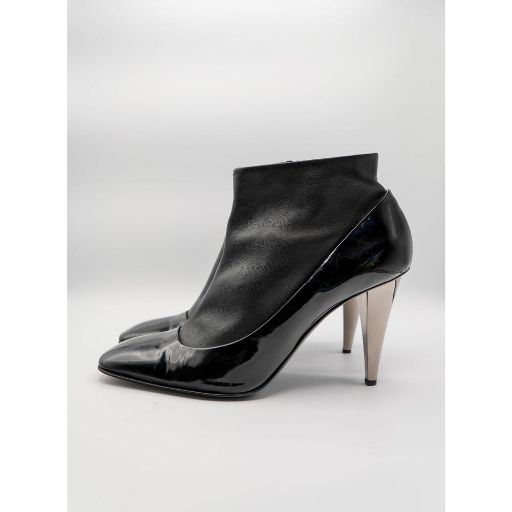 41 Giuseppe Zanotti Black Patent & Leather Boots